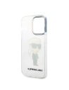 Hurtownia GSM - Etui Karl Lagerfeld KLHCP14XHNIKTCT Apple iPhone 14 Pro Max transparentní tvrdý obal Ikonik Etui Karl Lagerfeld - KLD1288 - {ean13} - Hurt