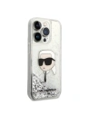 Hurtownia GSM - Etui Karl Lagerfeld KLHCP14XLNKHCH Apple iPhone 14 Pro Max ezüst/silver hardcase Glitter Karl Head - KLD1289 - {ean13} - Hurt
