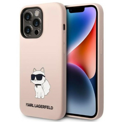 Hurtownia Karl Lagerfeld - 3666339086718 - KLD1292 - Etui Karl Lagerfeld KLHCP14XSNCHBCP Apple iPhone 14 Pro Max hardcase różowy/pink Silicone Choupette - B2B homescreen