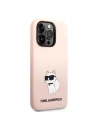 Hurtownia GSM - Etui Karl Lagerfeld KLHCP14XSNCHBCP Apple iPhone 14 Pro Max hardcase roz roz/pink Silicone Choupette - KLD1292 - {ean13} - Hurt