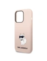 Hurtownia GSM - Etui Karl Lagerfeld KLHCP14XSNCHBCP Apple iPhone 14 Pro Max hardcase roz roz/pink Silicone Choupette - KLD1292 - {ean13} - Hurt
