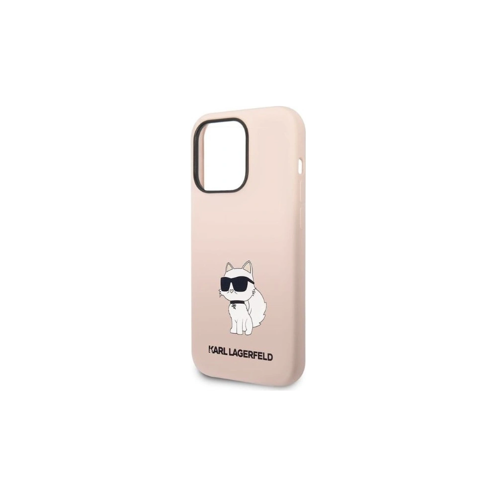 Hurtownia GSM - Etui Karl Lagerfeld KLHCP14XSNCHBCP Apple iPhone 14 Pro Max hardcase roz roz/pink Silicone Choupette - KLD1292 - {ean13} - Hurt
