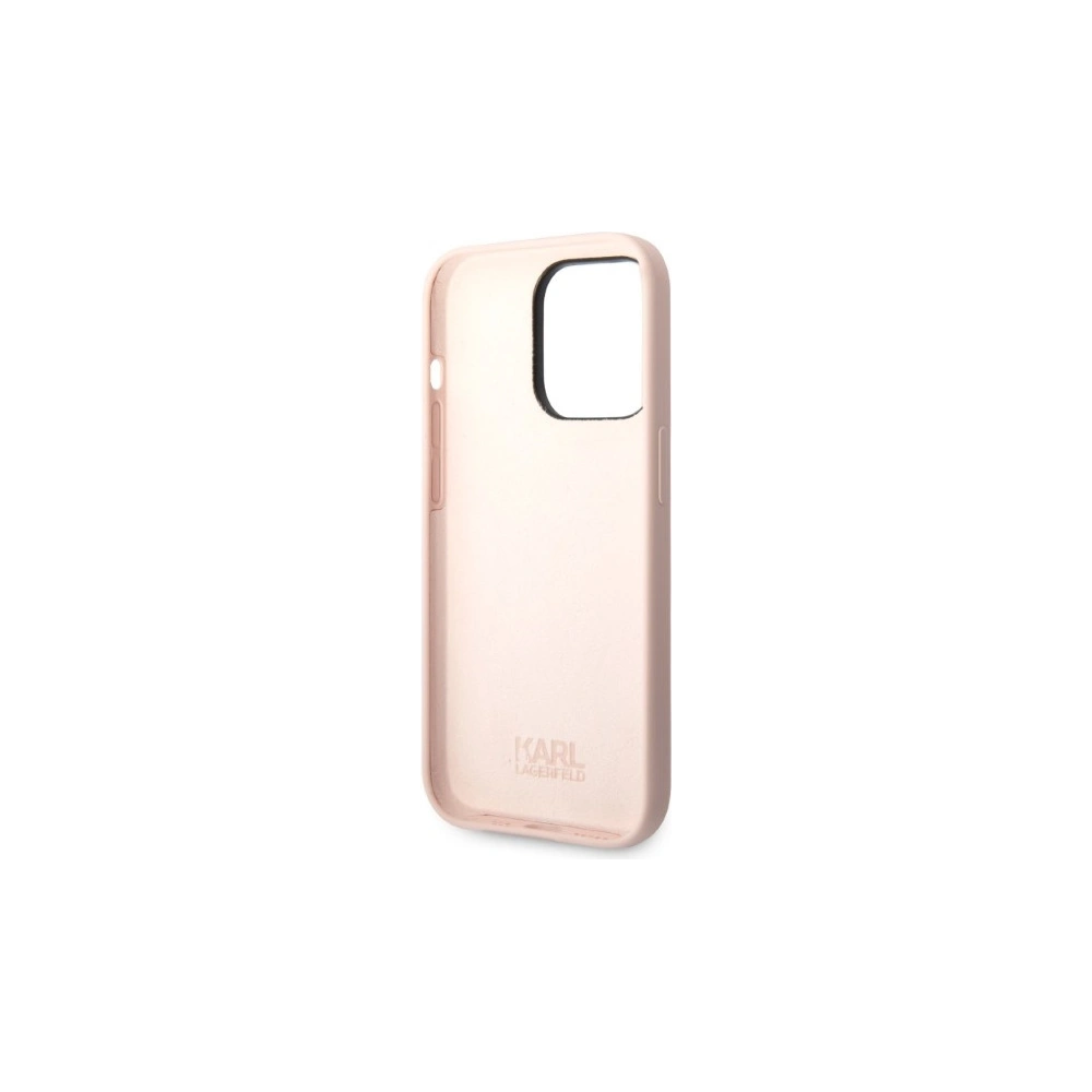Hurtownia GSM - Etui Karl Lagerfeld KLHCP14XSNCHBCP Apple iPhone 14 Pro Max hardcase roz roz/pink Silicone Choupette - KLD1292 - {ean13} - Hurt