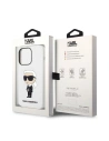 Hurtownia GSM - Etui Karl Lagerfeld KLHCP14XSNIKBCH Apple iPhone 14 Pro Max hardcase fehér/white Silicone Ikonik - KLD1293 - {ean13} - Hurt