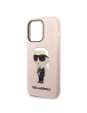 Hurtownia GSM - Case Karl Lagerfeld KLHCP14XSNIKBCP Apple iPhone 14 Pro Max Hardcase rosa/pink Silikon Ikonik - KLD1295 - {ean13} - Hurt