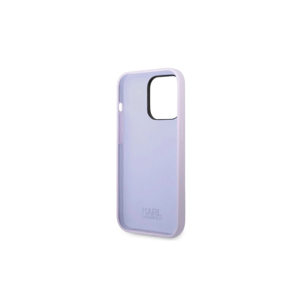 Hurtownia GSM - Case Karl Lagerfeld KLHCP14XSNIKBCU Apple iPhone 14 Pro Max Hardcase lila/purple Silikon Ikonik - KLD1296 - {ean13} - Hurt