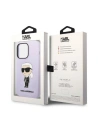 Hurtownia GSM - Case Karl Lagerfeld KLHCP14XSNIKBCU Apple iPhone 14 Pro Max Hardcase lila/purple Silikon Ikonik - KLD1296 - {ean13} - Hurt