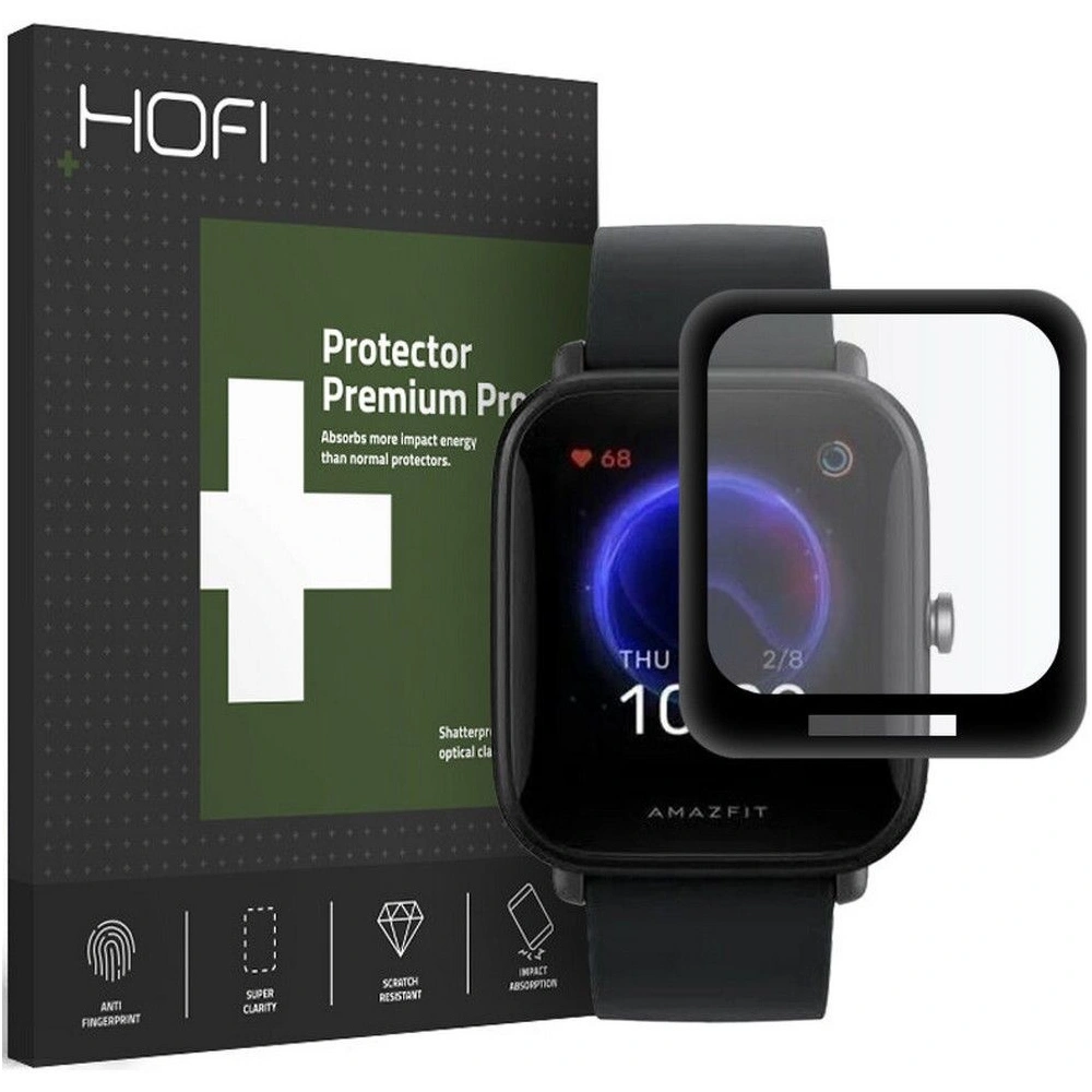 Hurtownia GSM - Hibrid üveg Hofi Hybrid Pro+ Xiaomi Amazfit Bip U Fekete - HOFI320 - {ean13} - Hurt