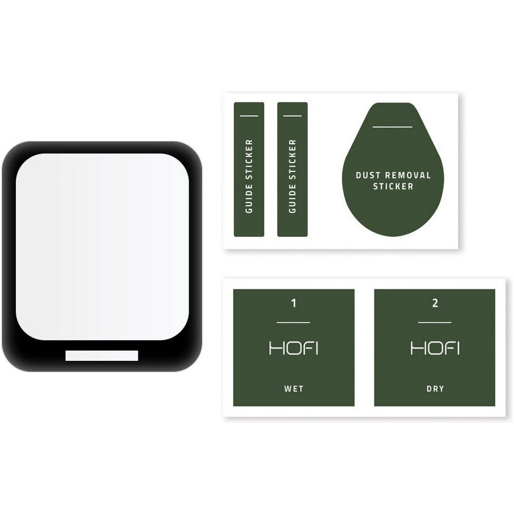 Hurtownia GSM - Hibrid üveg Hofi Hybrid Pro+ Xiaomi Amazfit Bip U Fekete - HOFI320 - {ean13} - Hurt