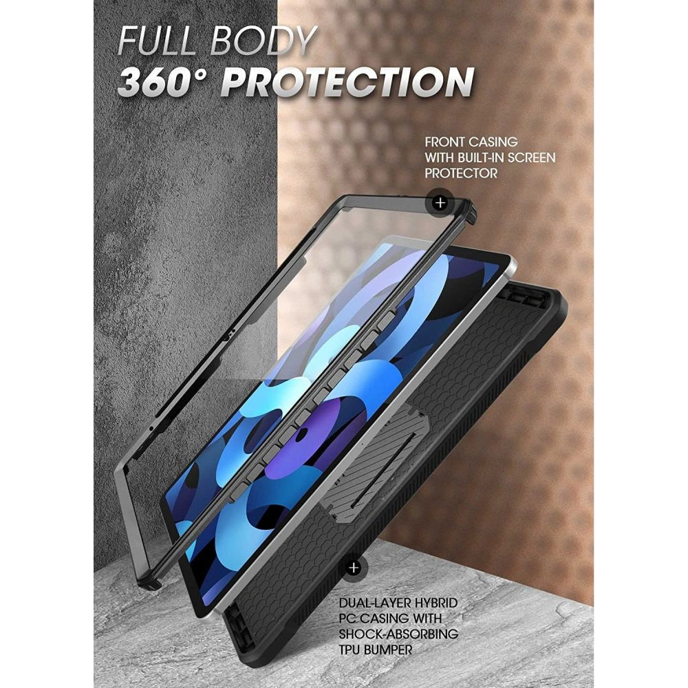Hurtownia GSM - Etui Supcase Unicorn Beetle Pro Apple iPad 10.9 2022 (10. generációs) Fekete - SPC332 - {ean13} - Hurt