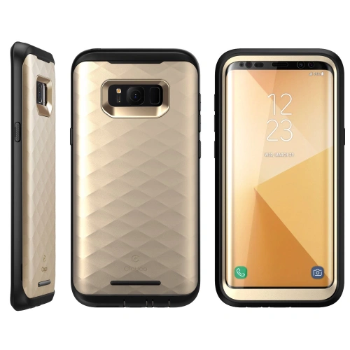 Etui Supcase Clayco Hera Samsung Galaxy S8+ Plus Gold
