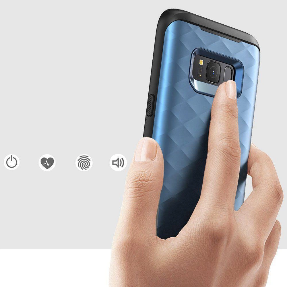 Hurtownia GSM - Etui Supcase Clayco Hera Samsung Galaxy S8 Kék - SPC030XB - {ean13} - Hurt