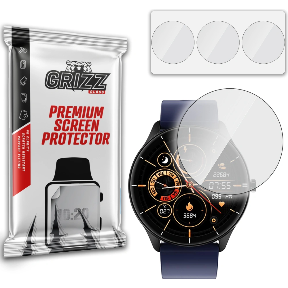 Folia hydrożelowa GrizzGlass Hydrofilm do Watchmark WQ21