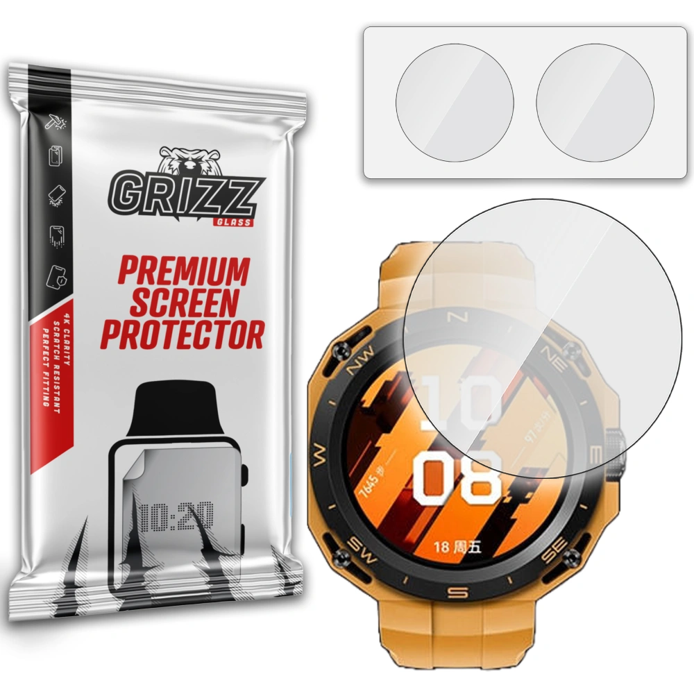 Szkło hybrydowe GrizzGlass HybridGlass do Huawei Watch GT Cyber