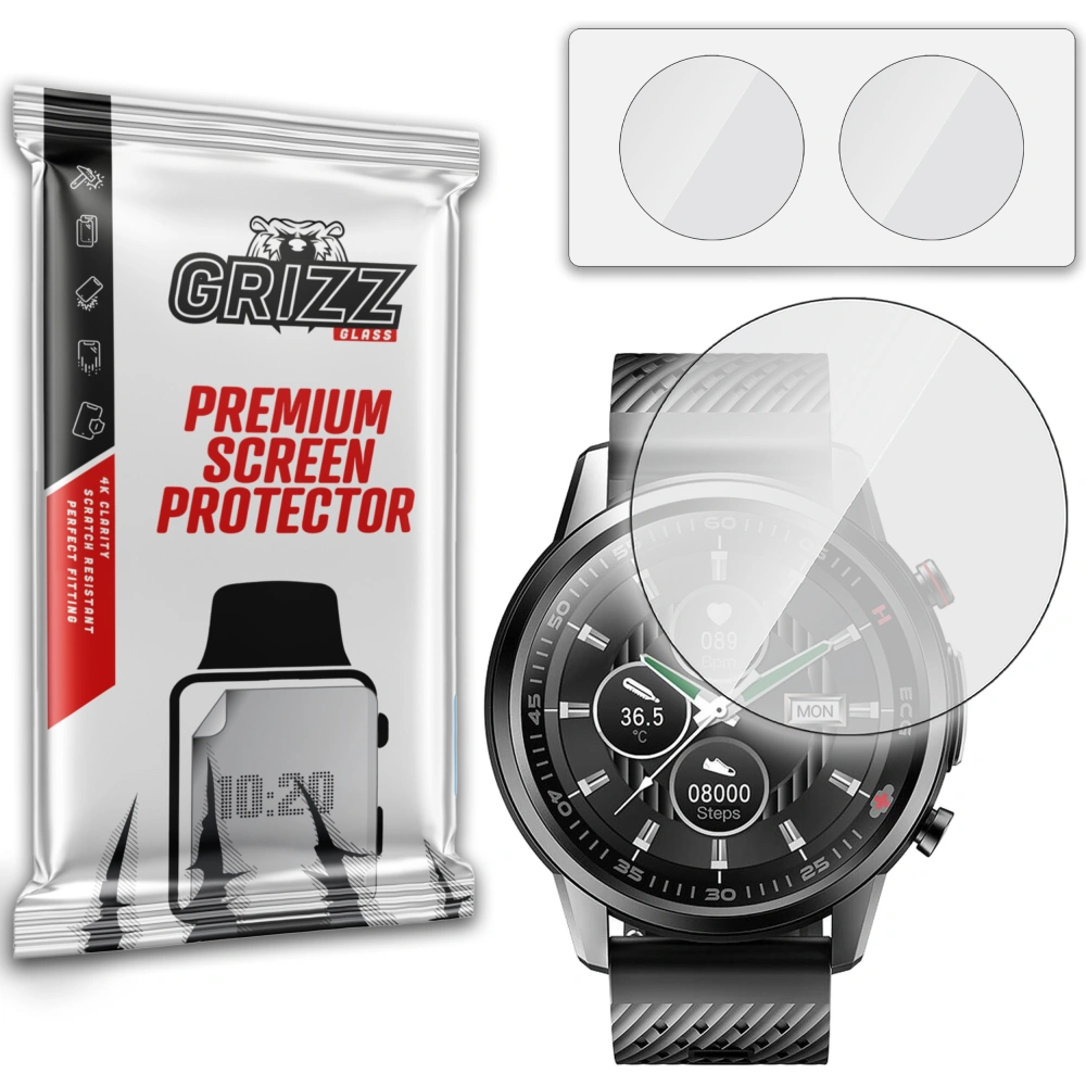 Hurtownia GSM - Szkło hybrydowe GrizzGlass HybridGlass do Watchmark WF800 - GRZ3722 - {ean13} - Hurt