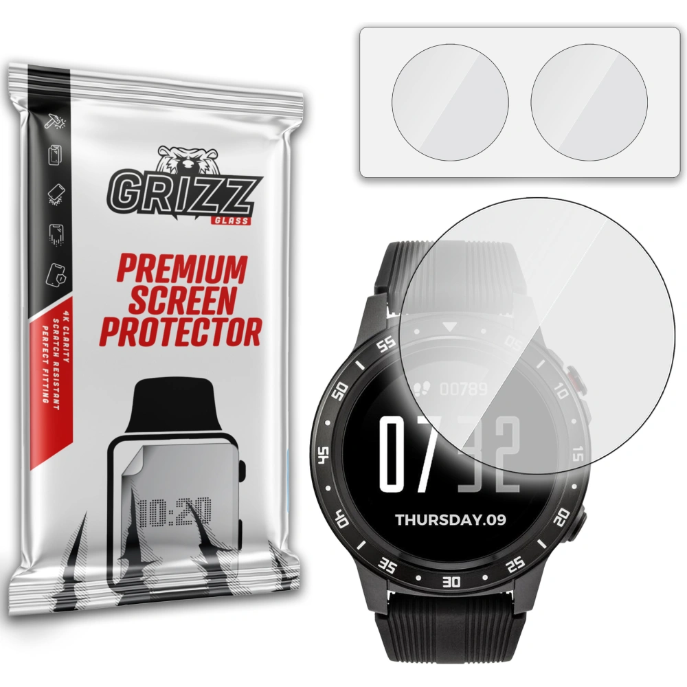 Hurtownia GSM - Szkło hybrydowe GrizzGlass HybridGlass do Watchmark WM5 - GRZ3723 - {ean13} - Hurt