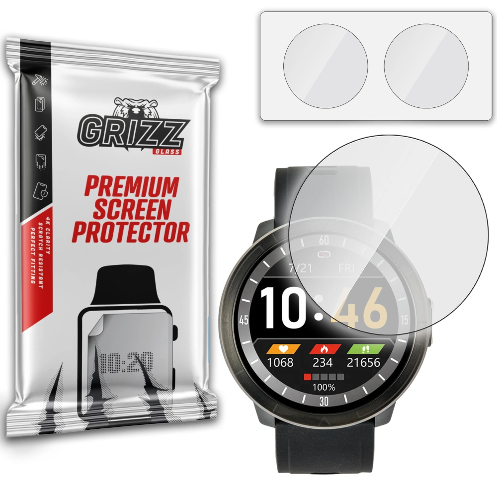 Hurtownia GSM - Szkło hybrydowe GrizzGlass HybridGlass do Watchmark WM18 - GRZ3727 - {ean13} - Hurt