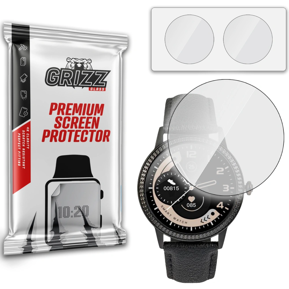 Hurtownia GSM - Szkło hybrydowe GrizzGlass HybridGlass do Watchmark WCF18 - GRZ3733 - {ean13} - Hurt