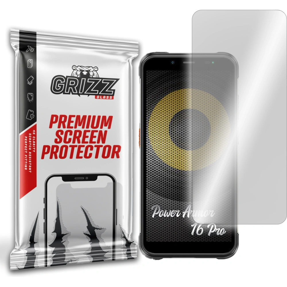 Hurtownia GSM - Sticlă hibridă GrizzGlass HybridGlass pentru Ulefone Power Armor 16 Pro - GRZ3792 - {ean13} - Hurt