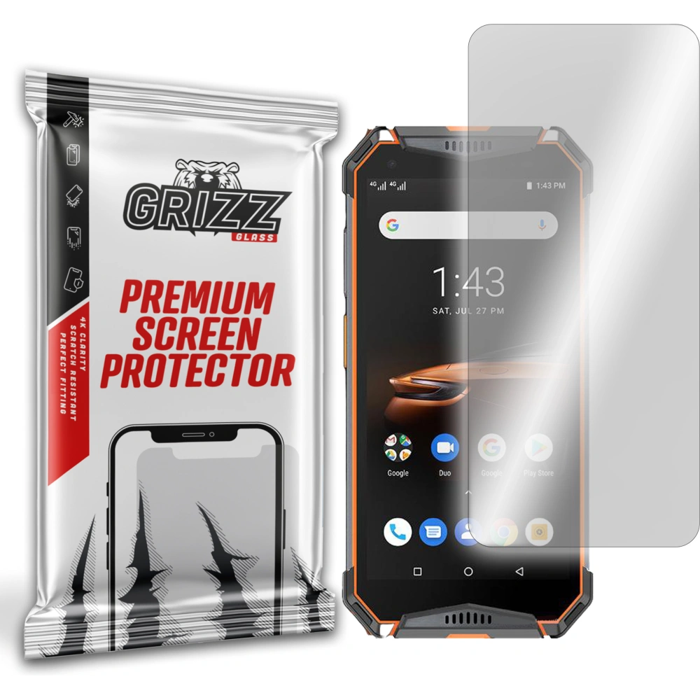 Hurtownia GSM - Sticlă hibridă GrizzGlass HybridGlass pentru Ulefone Armor 3w - GRZ3837 - {ean13} - Hurt