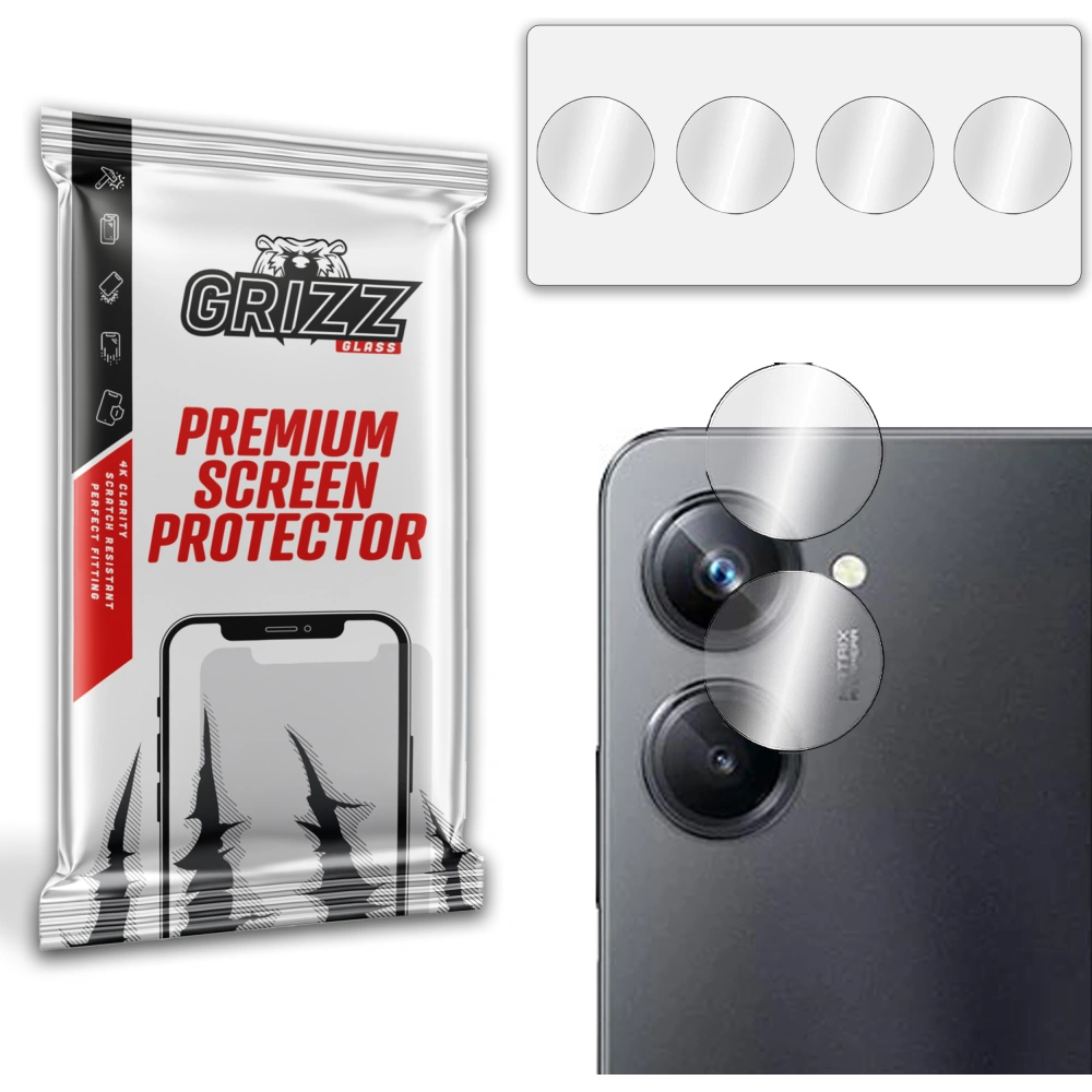 Hurtownia GSM - Glas für die GrizzGlass HybridGlass Kamera für Realme 10 Pro - GRZ3860 - {ean13} - Hurt