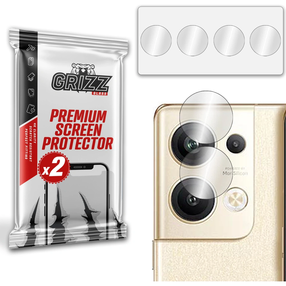 Wholesale GrizzGlass HybridGlass Camera Oppo Reno 9 Pro+ Plus - GRZ3868 - {ean13} - Hurt