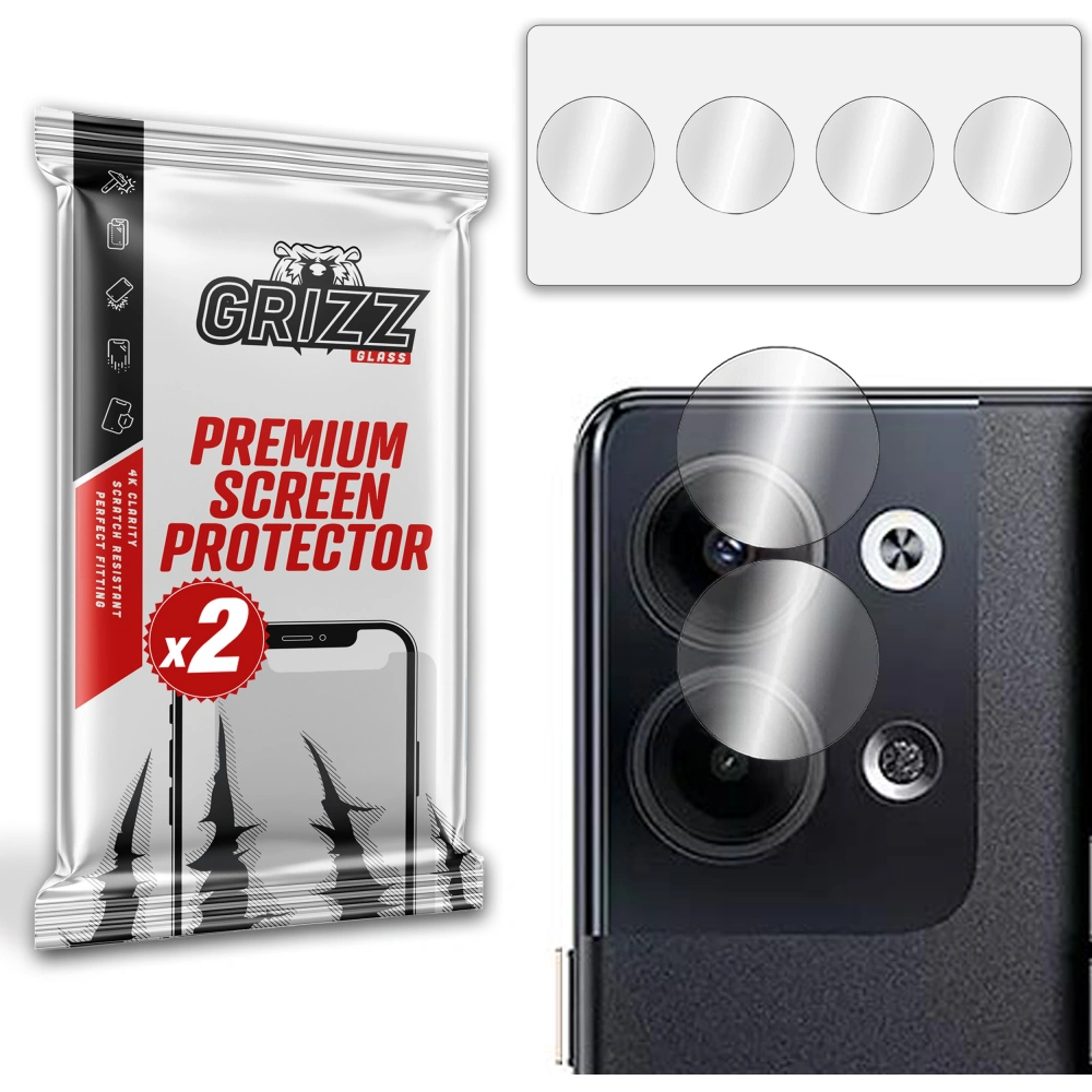 Hurtownia GSM - Üveg a GrizzGlass HybridGlass kamerához Oppo Reno 9-hez - GRZ3870 - {ean13} - Hurt