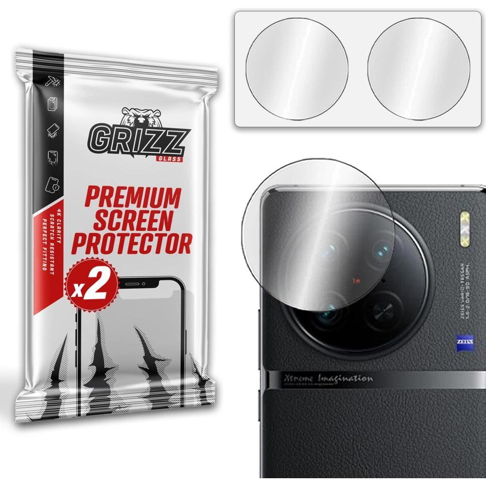 Hurtownia GSM - Szklo a fényképezőgéphez GrizzGlass HybridGlass Camera a Vivo X90 Pro-hoz - GRZ3873 - {ean13} - Hurt