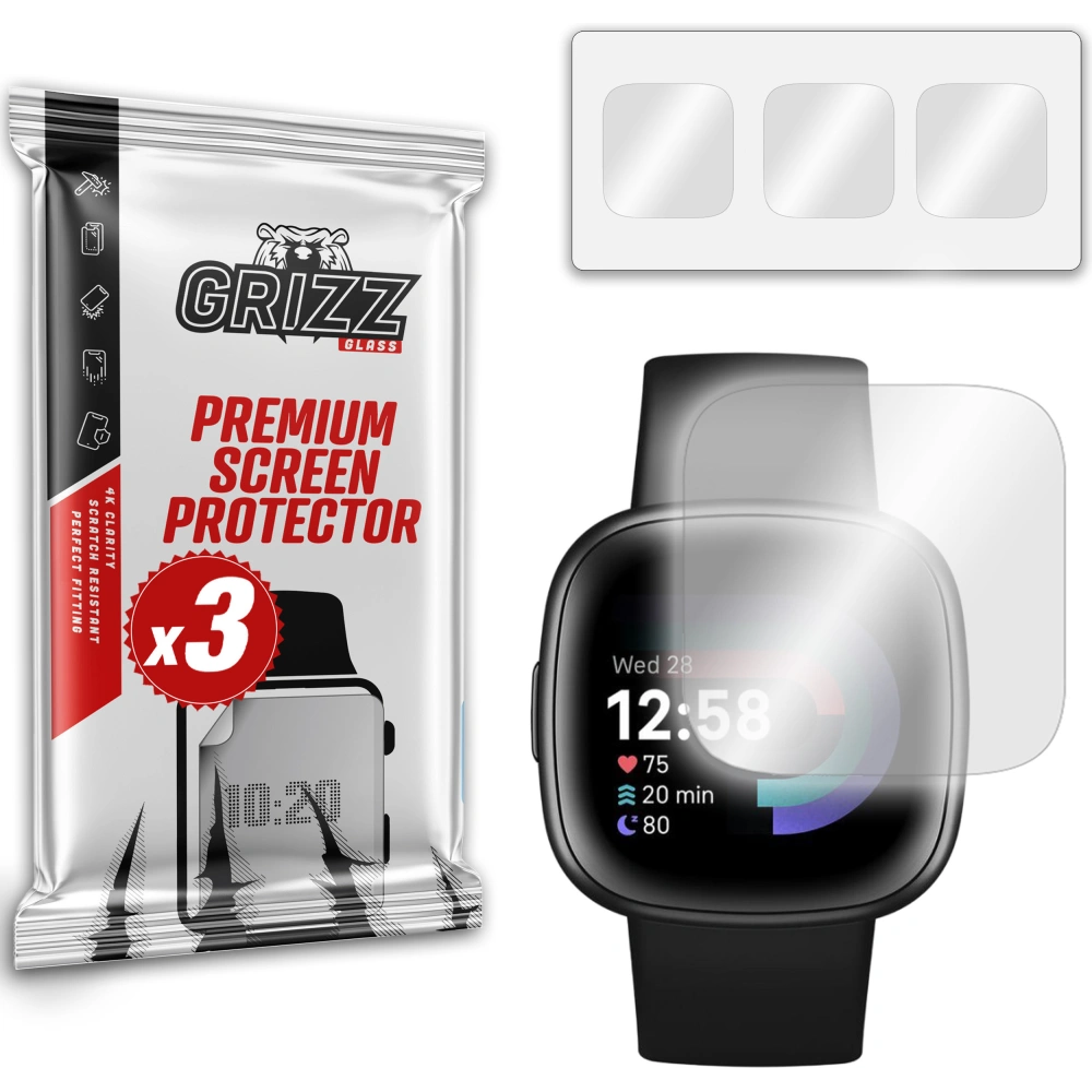 Hurtownia GSM - Folia hydrożelowa GrizzGlass Hydrofilm do Fitbit Versa 4 - GRZ3890 - {ean13} - Hurt