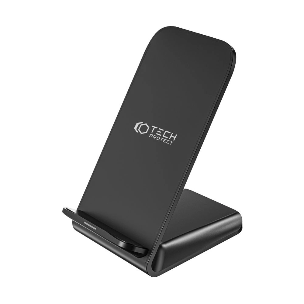Hurtownia GSM - Încărcător fără fir Tech-Protect Qi15W-S2 Wireless Charger 15W Negru - THP1614 - {ean13} - Hurt
