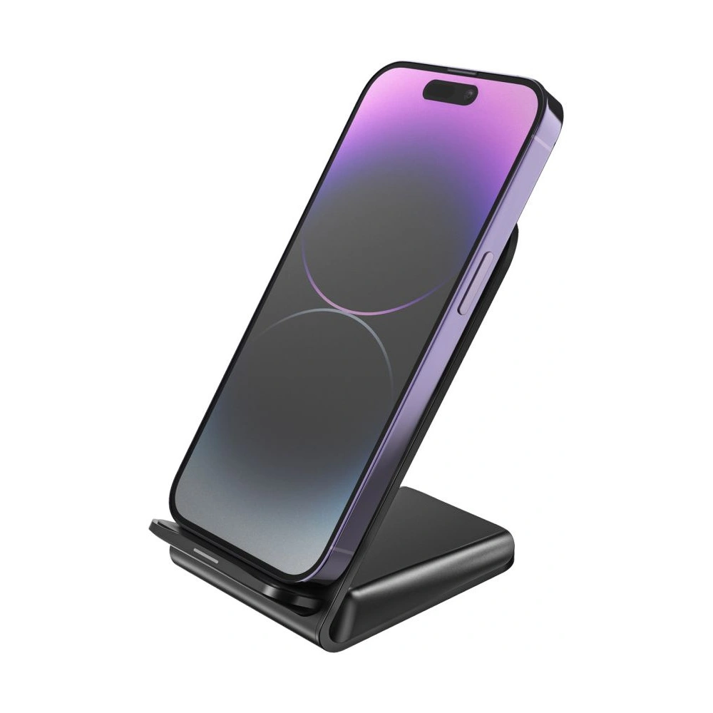 Hurtownia GSM - Încărcător fără fir Tech-Protect Qi15W-S2 Wireless Charger 15W Negru - THP1614 - {ean13} - Hurt