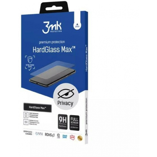 Hurtownia 3MK - 5903108493093 - 3MK4289 - Szkło hartowane 3MK HardGlass Max Privacy Apple iPhone 14 Pro Max czarne - B2B homescreen