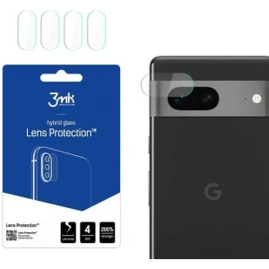 Hurtownia GSM - Szkło hybrydowe na obiektyw aparatu 3MK Lens Protect Google Pixel 7 [4 PACK] - 3MK4300 - {ean13} - Hurt