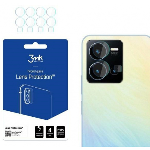 Hurtownia 3MK - 5903108494724 - 3MK4309 - Szkło hybrydowe na obiektyw aparatu 3MK Lens Protect Vivo Y22s [4 PACK] - B2B homescreen