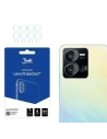 Szkło hybrydowe na obiektyw aparatu 3MK Lens Protect Vivo Y22s [4 PACK]