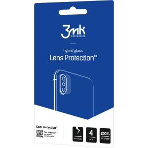 Szkło hybrydowe na obiektyw aparatu 3MK Lens Protection Vivo Y22s [4 PACK]