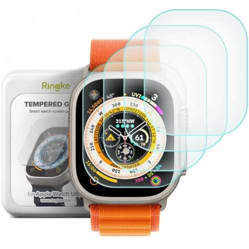 Hurtownia Ringke - 8809881268378 - RGK1726 - Szkło hartowane Ringke ID Glass Apple Watch Ultra 49mm Clear [4 PACK] - B2B homescreen