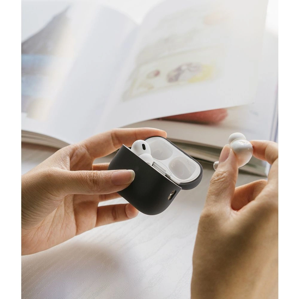 Hurtownia GSM - Etui Ringke Silicone Apple AirPods Pro 2/1 Albastru Întunecat - RGK1728 - {ean13} - Hurt