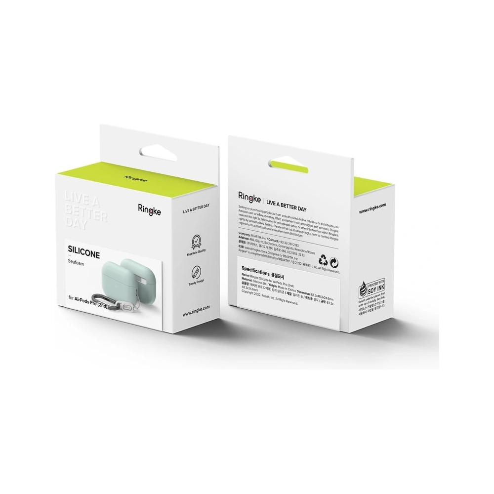Hurtownia GSM - Etui Ringke Silicone Apple AirPods Pro 2/1 Seafoam - RGK1729 - {ean13} - Hurt