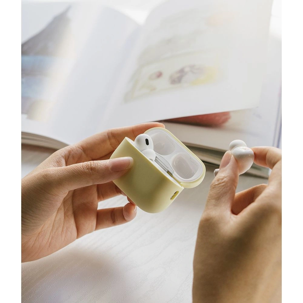 Hurtownia GSM - Case Ringke Silikon Apple AirPods Pro 2/1 Mellow Yellow - RGK1730 - {ean13} - Hurt