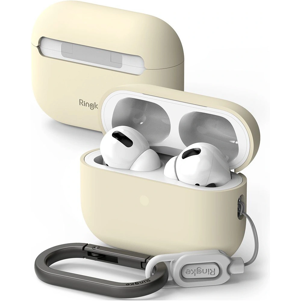Hurtownia GSM - Etui Ringke Silicone Apple AirPods Pro 2/1 Krémové - RGK1731 - {ean13} - Hurt