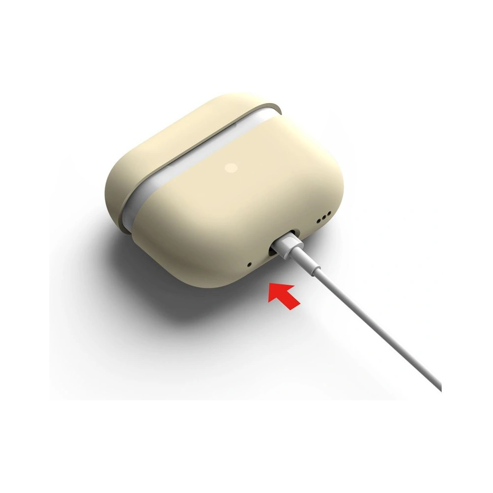Hurtownia GSM - Etui Ringke Silicone Apple AirPods Pro 2/1 Krémové - RGK1731 - {ean13} - Hurt