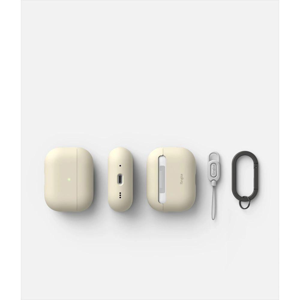 Hurtownia GSM - Etui Ringke Silicone Apple AirPods Pro 2/1 Krémové - RGK1731 - {ean13} - Hurt