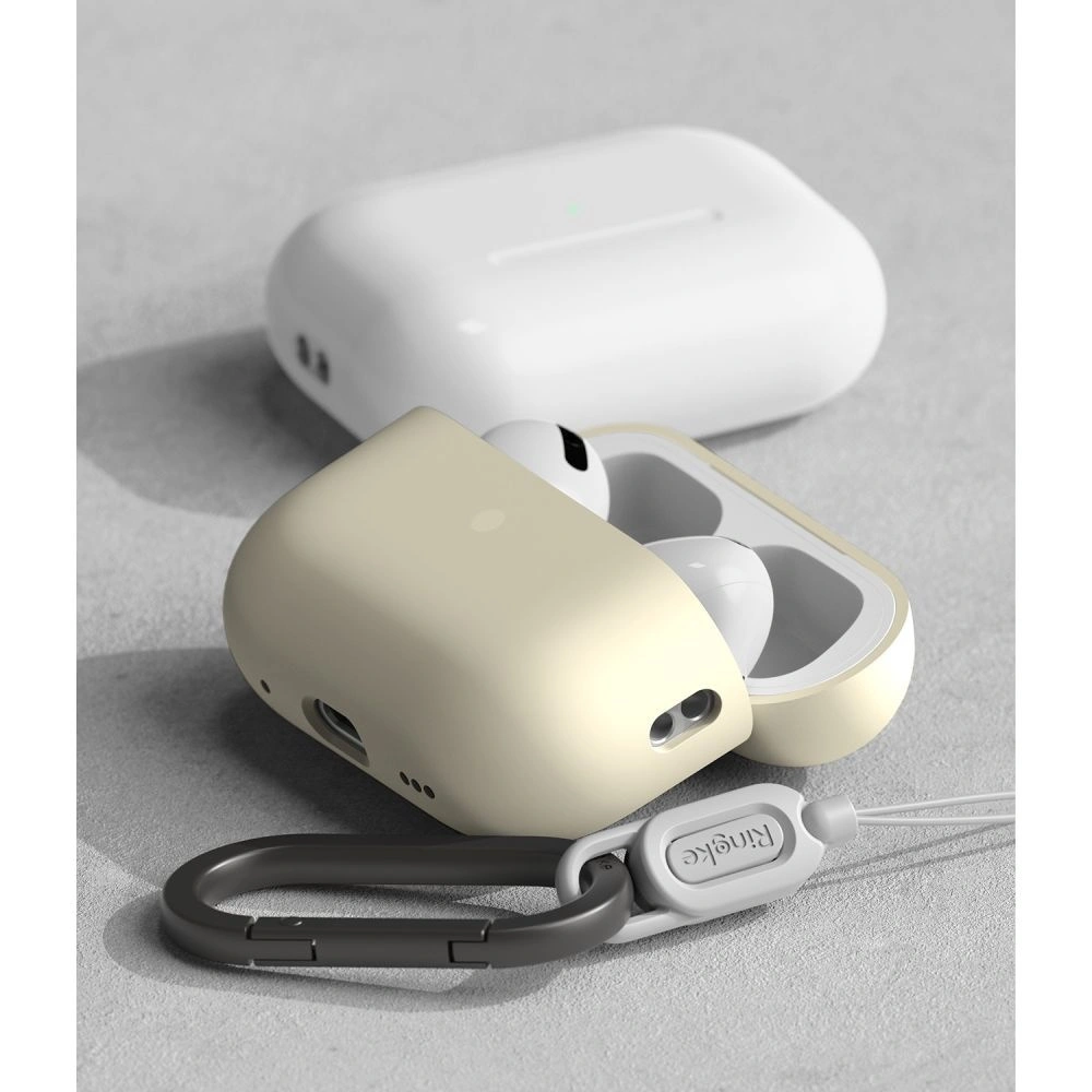 Hurtownia GSM - Etui Ringke Silicone Apple AirPods Pro 2/1 Krémové - RGK1731 - {ean13} - Hurt