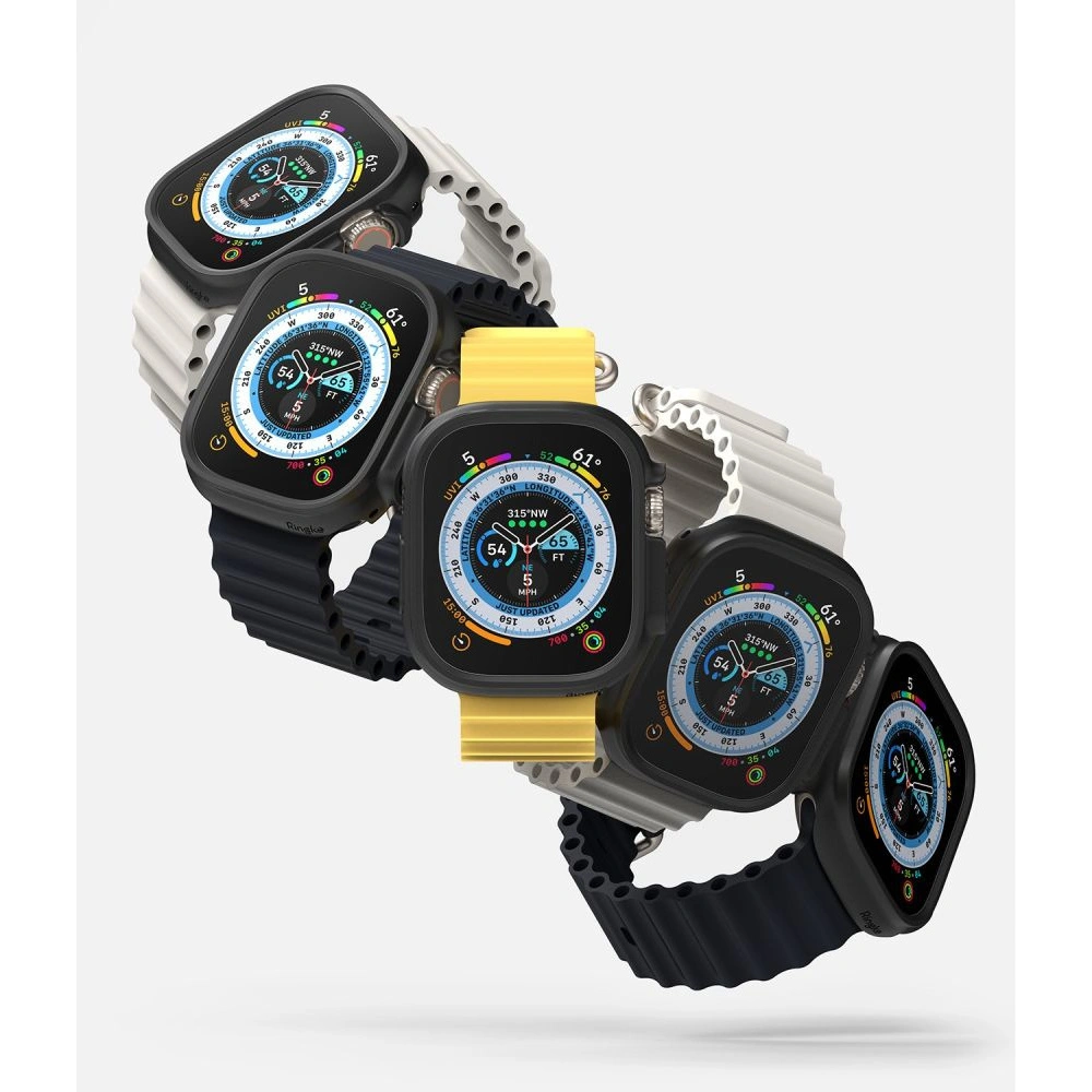 Hurtownia GSM - Case Ringke Slim Apple Watch Ultra 49mm Klar & Matt Schwarz [2 PACK] - RGK1732 - {ean13} - Hurt