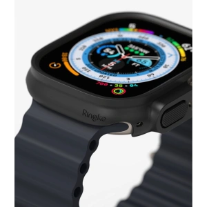 Hurtownia GSM - Etui Ringke Slim Apple Watch Ultra 49mm Átlátszó és Matt Fekete [2 PACK] - RGK1732 - {ean13} - Hurt