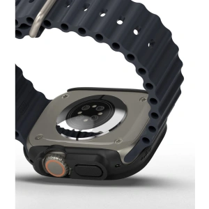 Etui Ringke Slim Apple Watch Ultra 49mm Clear & Matte Black [2 PACK]