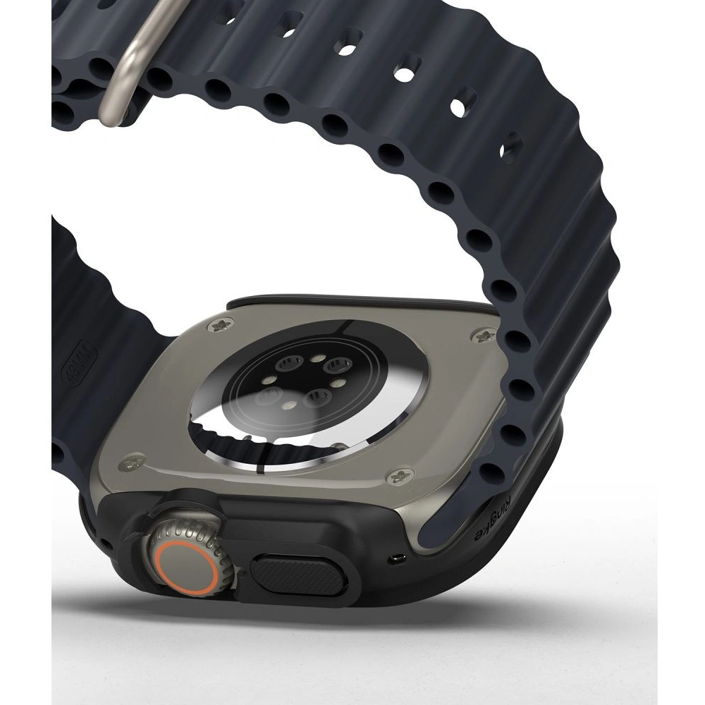 Hurtownia GSM - Etui Ringke Slim Apple Watch Ultra 49mm Átlátszó és Matt Fekete [2 PACK] - RGK1732 - {ean13} - Hurt