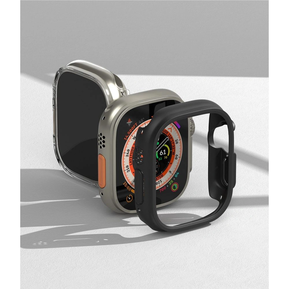 Hurtownia GSM - Case Ringke Slim Apple Watch Ultra 49mm Klar & Matt Schwarz [2 PACK] - RGK1732 - {ean13} - Hurt