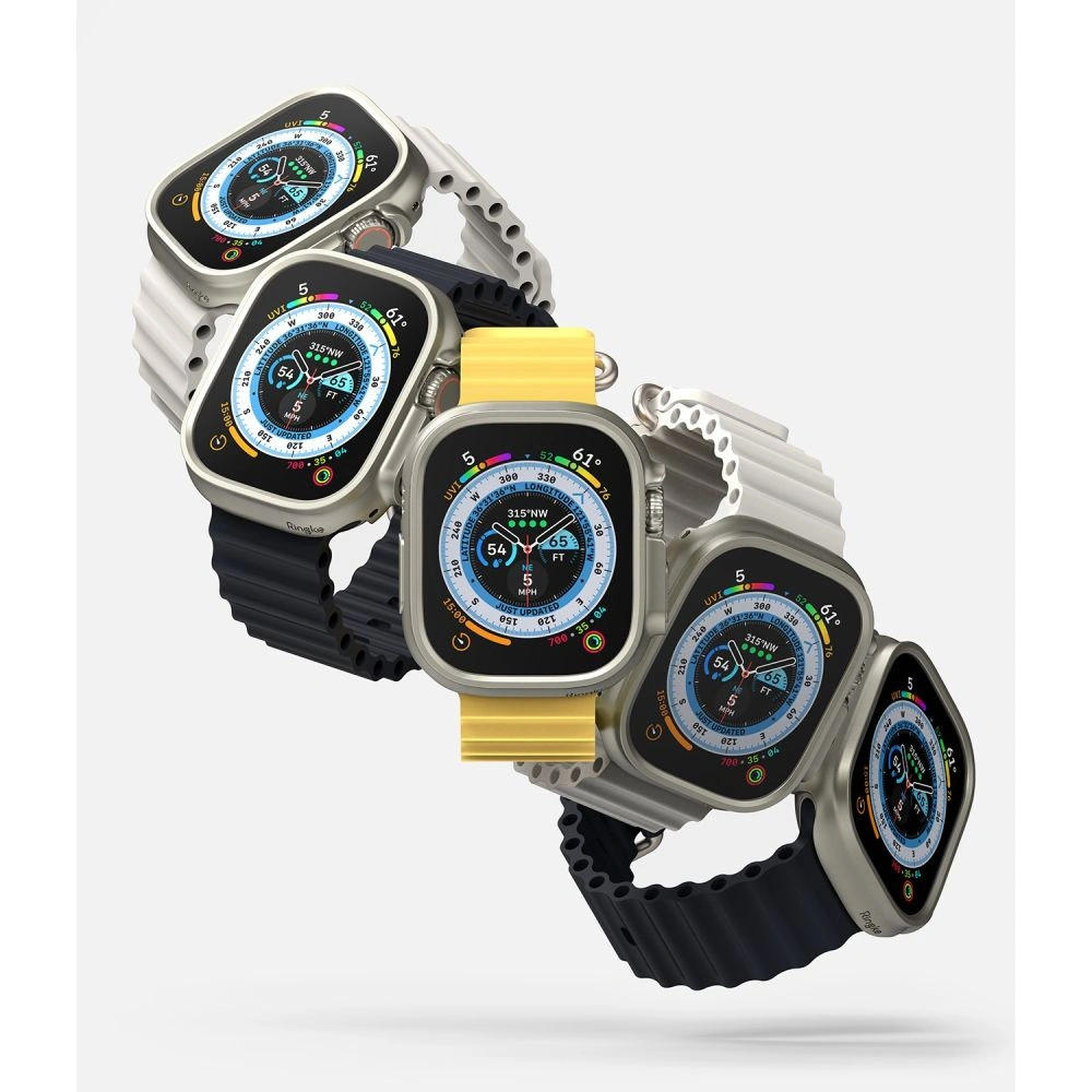 Hurtownia GSM - Case Ringke Slim Apple Watch Ultra 49mm Klar & Titan Grau [2 PACK] - RGK1733 - {ean13} - Hurt
